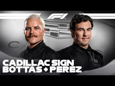Cadillac Sign Valtteri Bottas and Sergio Perez For 2026!
