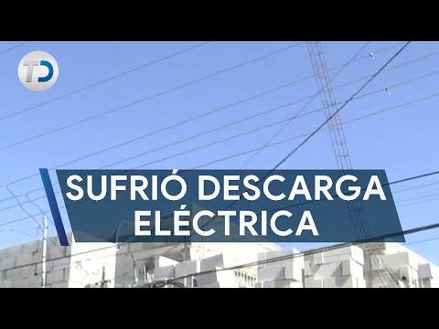 Un hombre recibió fuerte descarga eléctrica; su situación es critica