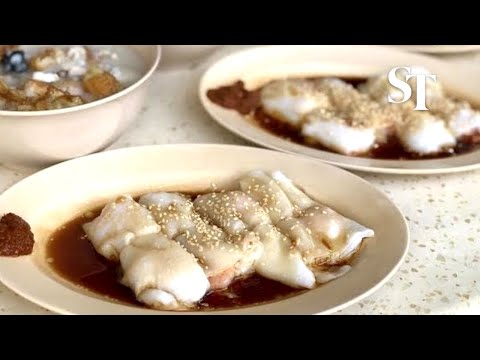 Handmade chee cheong fun at Block 117 Aljunied Market And Food Centre | Cheap & Good