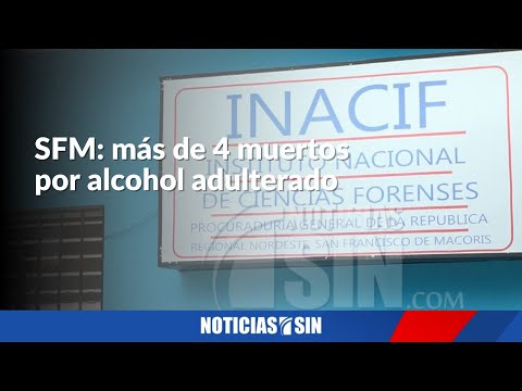 SFM: más de 4 muertos por alcohol adulterado