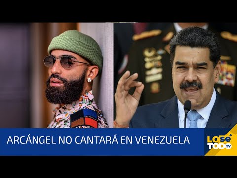 ARCÁNGEL DICE QUE NO CANTARÁ EN VENEZUELA HASTA QUE NICOLÁS MADURO SALGA DEL PODER