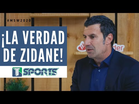 La CONFESIÓN de Luis Figo sobre las DIFERENCIAS de Zidane como jugador y entrenador en Real Madrid