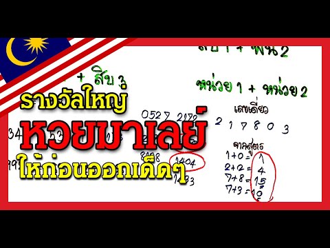 แนวทางมาเลย์สูตรคำนวณต่องวด|