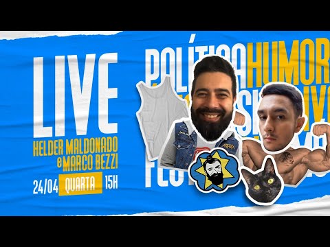LIVE: AS NOTÍCIAS E POLÊMICAS DO DIA COM HELDER E CALEJON | Galãs Feios