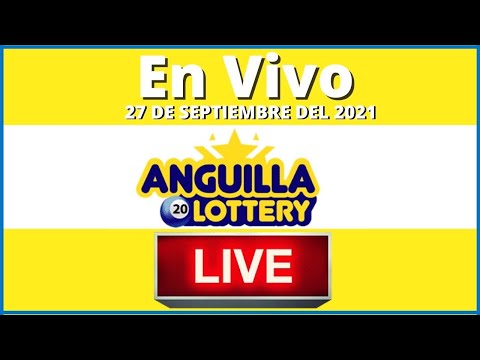 Lotería Anguilla Lottery 10:00 AM en vivo Lunes 27 de Septiembre 2021 #todaslasloteriasenvivo