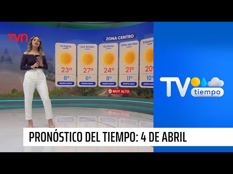 Pronóstico del tiempo: Jueves 4 de abril 2024 | TV Tiempo
