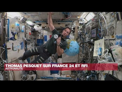 Exclusif : depuis l'ISS, Thomas Pesquet accorde un entretien à RFI et France 24 • FRANCE 24