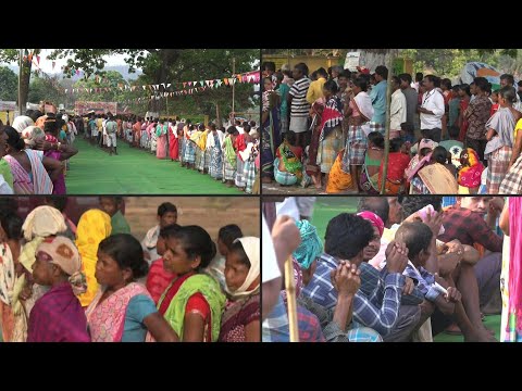 Inde : des centaines d'électeurs font la queue pour voter aux législatives | AFP Images