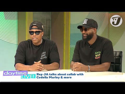 Rep JA talks about Collab with Cedella Marley & More | TVJ Daytime Live