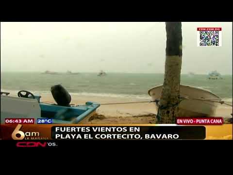 Fuentes vientos en Playa del Cortecito en Bávaro