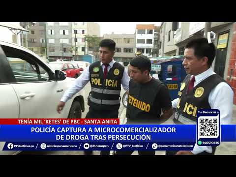 Santa Anita: capturan a dos extranjeros presuntos miembros del ‘Tren de Aragua’