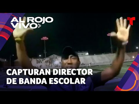 Arrestan a director de banda escolar por no dejar de tocar durante partido de fútbol