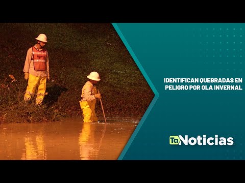 Identifican quebradas en peligro por ola invernal - Teleantioquia Noticias