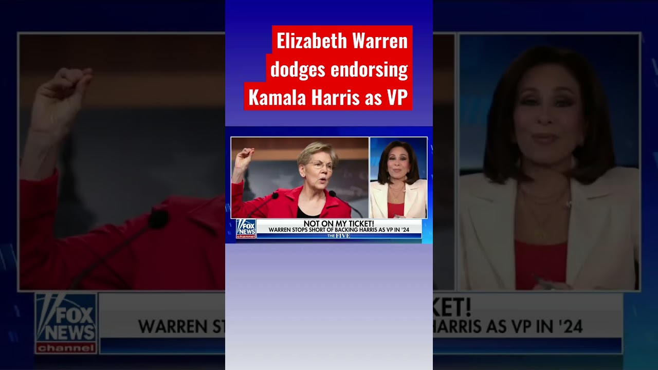 Elizabeth Warren forced to clarify after stopping short of endorsing Kamala Harris