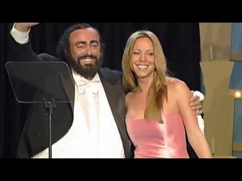 Mariah Carey, Luciano Pavarotti- Hero- Live