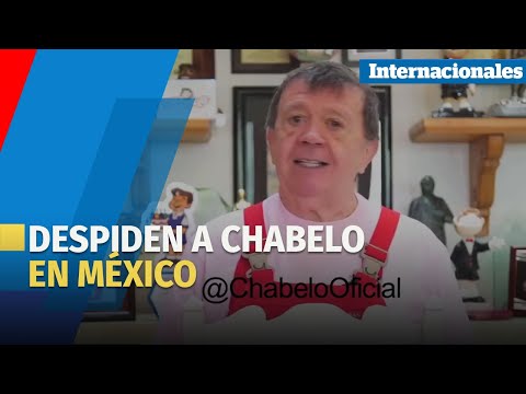 Despiden al comediante Chabelo en México