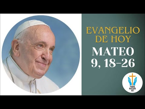 ? Evangelio de HOY - MATEO 9, 18-26 con la reflexión del Papa Francisco  | 8 de Julio