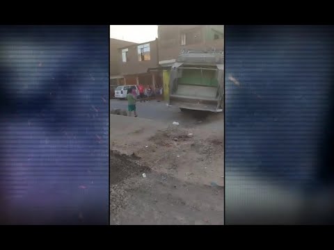 Carabayllo: Camión sin freno les tumba la casa y casi mueren aplastados