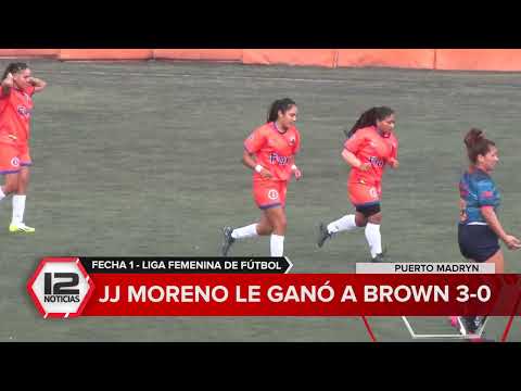 DEPORTES | Liga femenina de fútbol: JJ Moreno le ganó a Brown 3 - 0