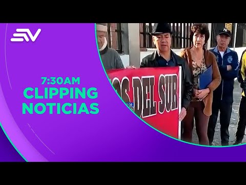 Los habitantes de La Mena solicitan intervención en la calle Andrés Durán | Televistazo | Ecuavisa