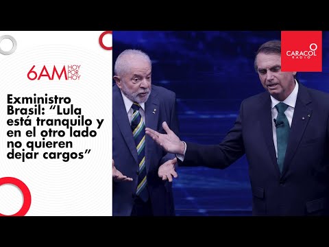 Exministro Brasil: “Lula está tranquilo y en el otro lado no quieren dejar cargos” | Caracol Radio