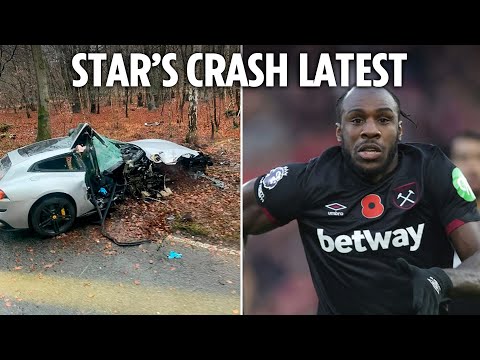 Footballer Michail Antonio undergoes surgery after horror Ferrari crash as West Ham give update