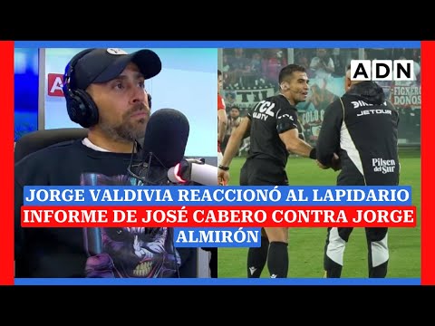 Jorge Valdivia reaccionó al lapidario informe de José Cabero contra Jorge Almirón