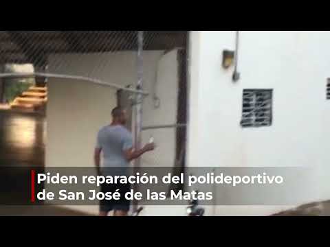 Solicitan reparación del polideportivo de Sajoma