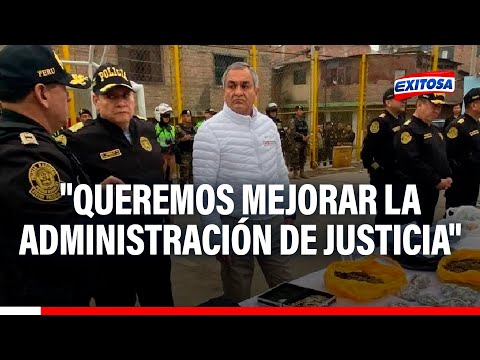 Vicente Romero: Queremos mejorar la administración de justicia