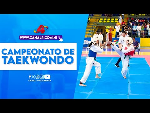 Movimiento Deportivo Alexis Argüello desarrolla campeonato de Taekwondo