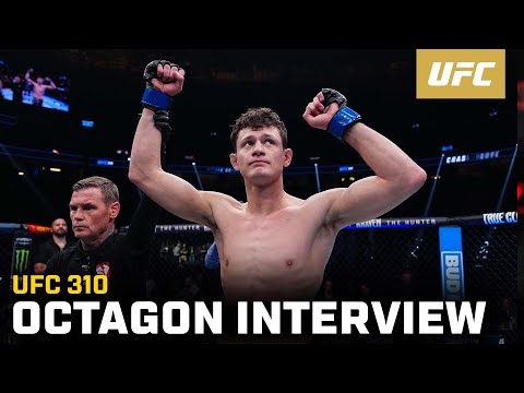Chase Hooper Octagon Interview | UFC 310