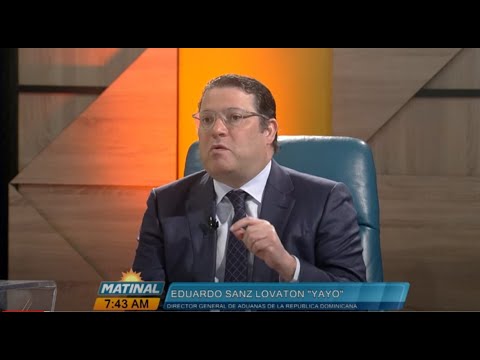 Eduardo Sanz Lovaton, Director de Aduanas De La Republica, Entrevista en el Programa ''Matinal''.