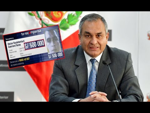 Ministro Romero y la recompensa de medio millón por 'Niño Guerrero': Es por su alta peligrosidad