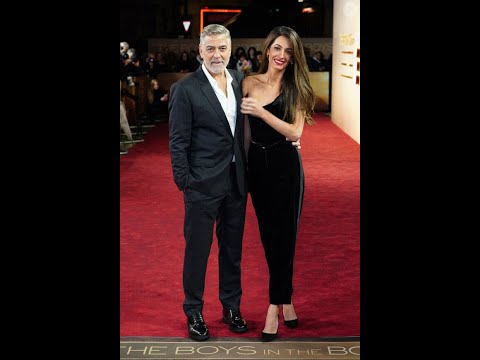 George Clooney fou d'Amal, sublime dans un look 100% velours pour un tapis rouge : l'acteur ne l'a