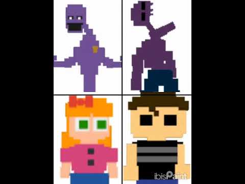 Edith FNAF afton family //frocky_copi//