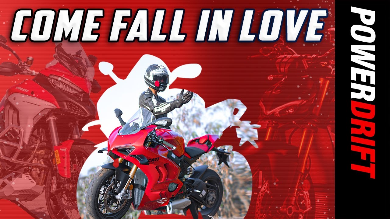 Valentine's Day Special - The V4 Lineup from Ducati | 4K Video | PowerDrift