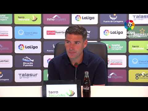 Rueda de prensa FC Cartagena vs Real Sporting