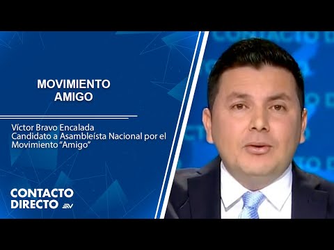 Entrevista con el candidato a la Asamblea Nacional Víctor Bravo | Contacto Directo | Ecuavisa