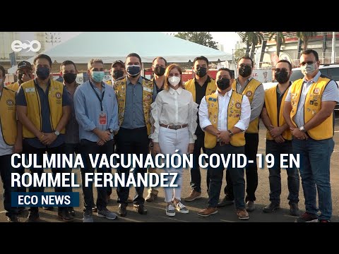 Finaliza vacunación contra COVID-19 en auto rápido del Estadio Rommel Fernández | ECO News