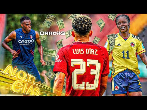 LUIS DÍAZ es el más CO$TO$O del LIVERPOOL | BRASILEÑAS hablan de LINDA CAICEDO | LUCUMÍ a ITALIA