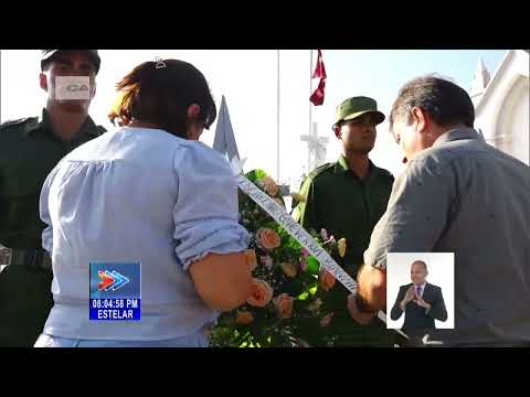 Cuba:Rinden homenaje popular en Cárdenas a José Antonio Echeverría