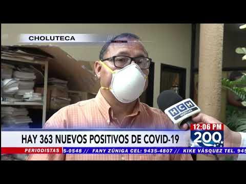 Estadísticas: 365 nuevos casos de #Covid19 se contabilizan en Choluteca en las últimas semanas