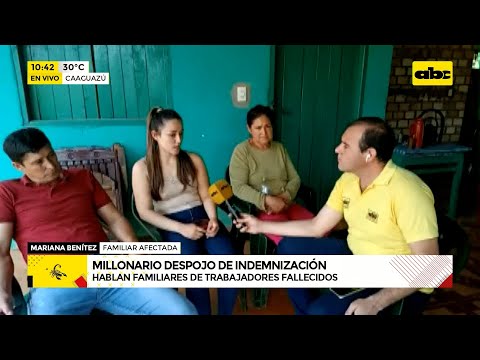 Humilde familia relata cómo dos abogados se apropiaron de indemnización por muerte de su padre