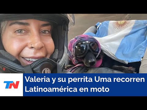 Rescató a una perra de la calle, se volvieron inseparables y ahora viajan en moto por el mundo
