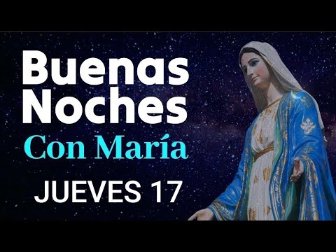 ? BUENAS NOCHES CON MARÍA.  JUEVES 17 DE OCTUBRE DE 2024 ?