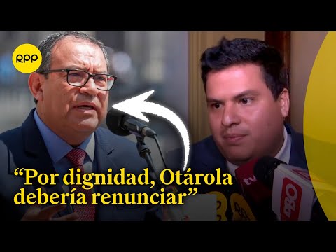 Si Dina Boluarte no retira a Alberto Otárola del cargo, sería cómplice: Diego Bazán