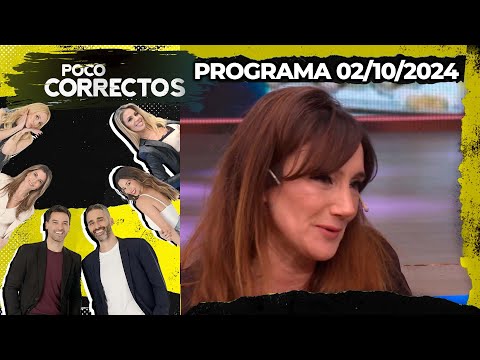 POCO CORRECTOS - Programa 02/10/24 - Jorgelina Aruzzi habló de sus proyectos teatrales