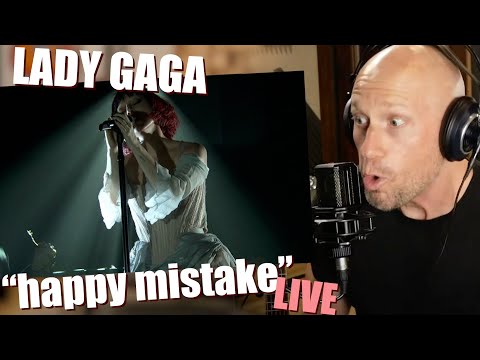 Haunting yet soothing... Reaction & Vocal ANALYSIS, Lady Gaga - Happy Mistake (Jimmy Kimmel Live!)