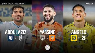 أجمل 3 أهداف في الجولة 23 – دوري روشن