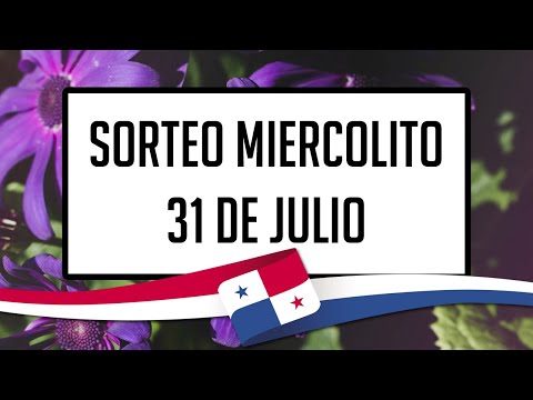 Resultados Lotería de Panamá Miércoles 31 de Julio de 2024 - Lotería nacional de Panamá de hoy